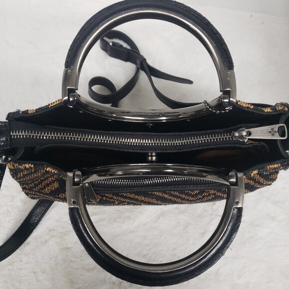 Patricia Nash 10th Anniversary Aria Shopper Tribal Satchel Crossbody - Picture 14 of 16